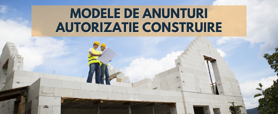 publica anunt autorizatie construire